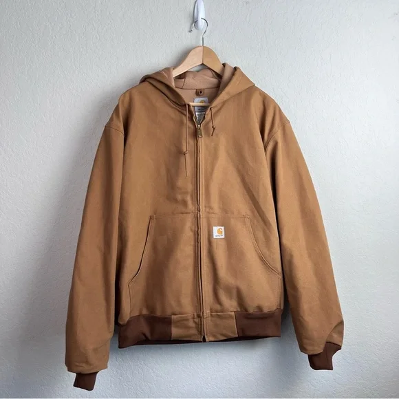 Carhartt Washed Duck Insulated Active Jacket Coat - Picture 2 of 15